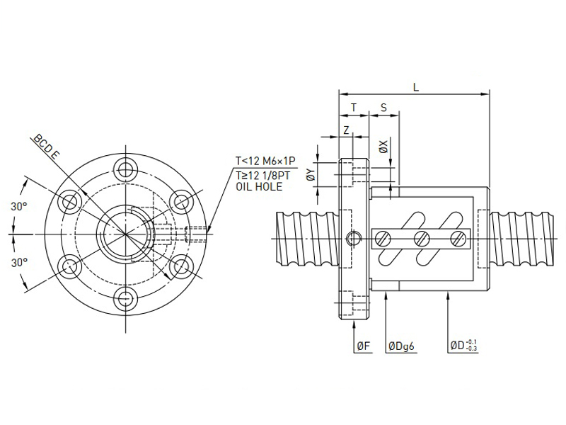 Cấu tạo ray trượt vitme chính hãng tại Đại Lý Chính Thức HIWIN OrbiMech